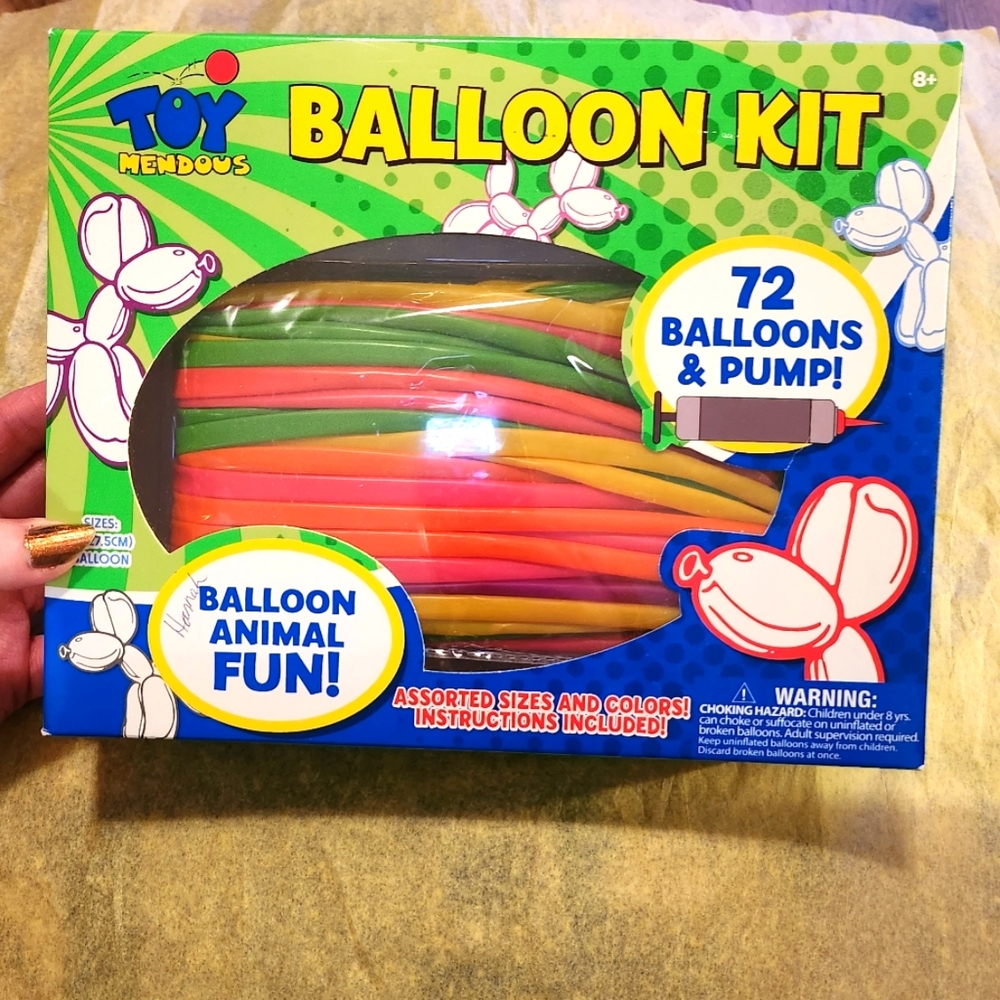 Toy Mendous Balloon Kit NWT